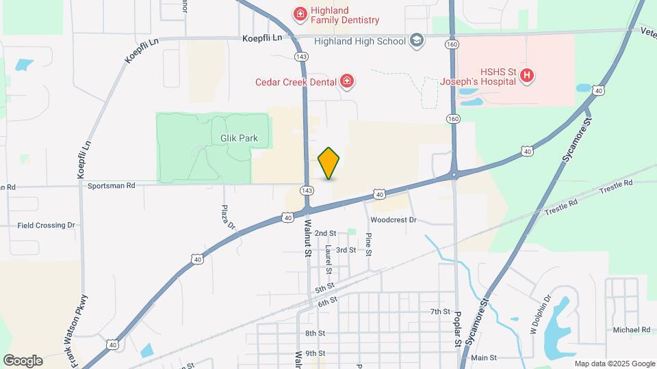 2636 Villa Park Dr Map and Location Details