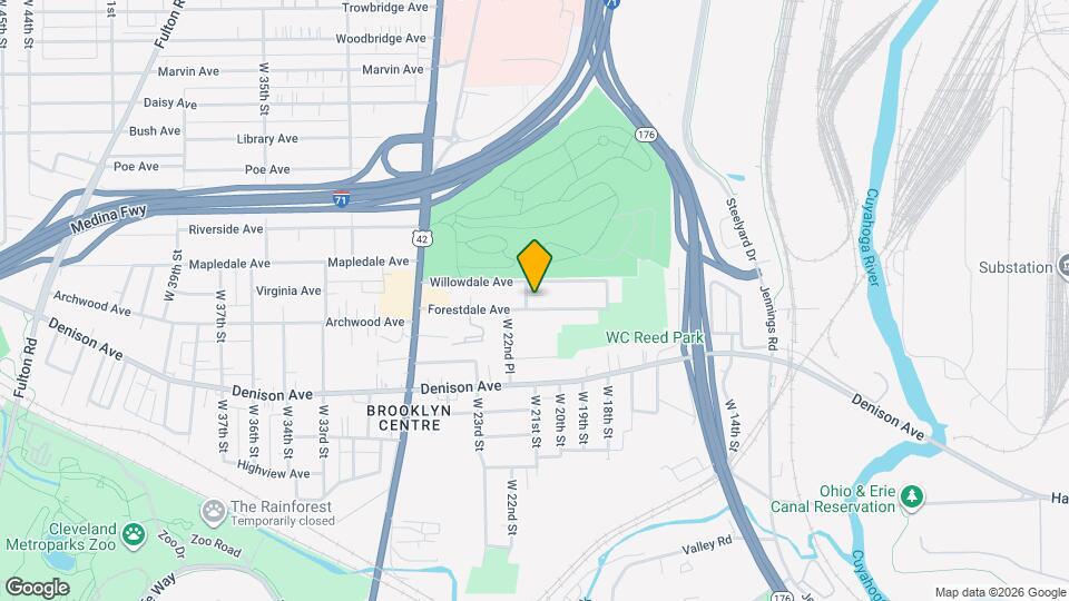 2018 Forestdale Ave Mapa y Detalles de la Ubicación