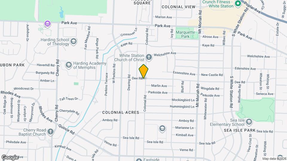 1149 Colonial Rd Map and Location Details
