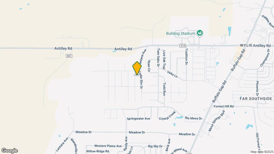 6525 Red Yucca Rd Map and Location Details