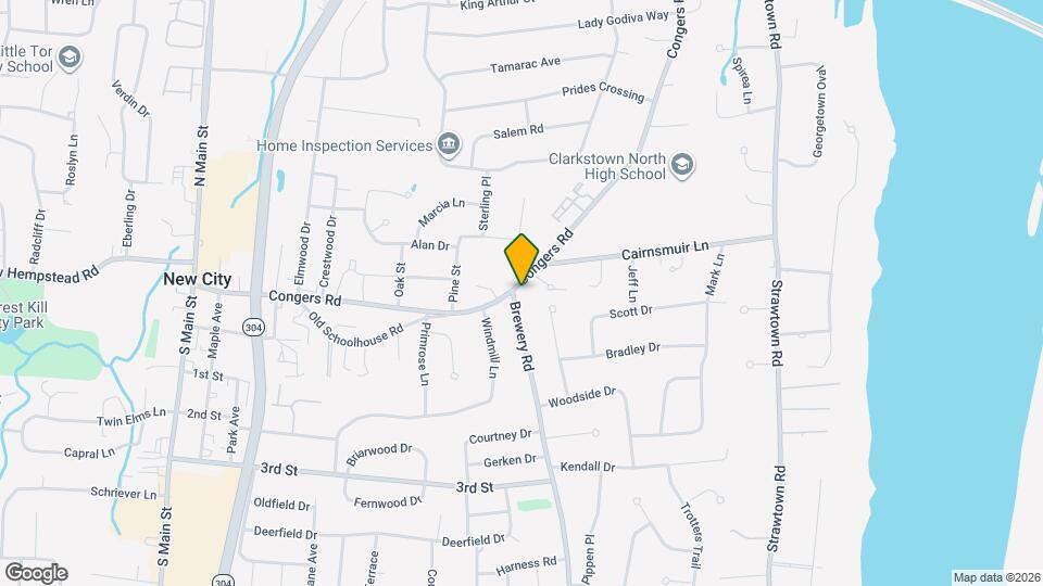 147 Congers Rd Map and Location Details