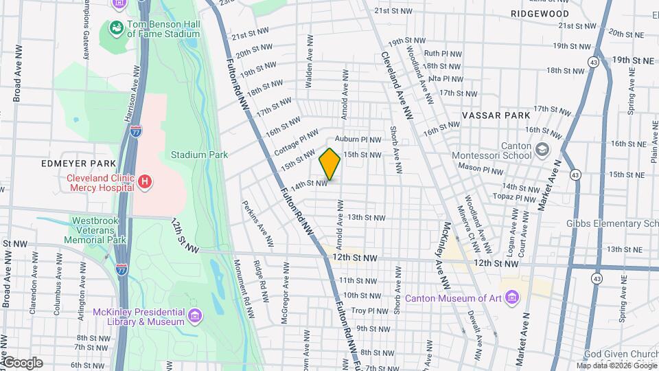 1216 14th St NW Mapa y Detalles de la Ubicación