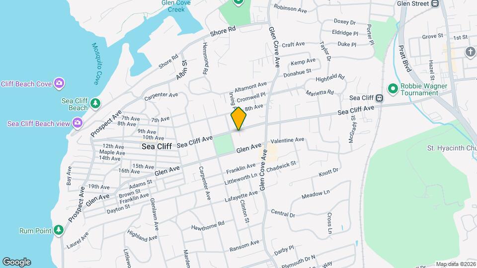 55 Sea Cliff Ave Mapa y Detalles de la Ubicación