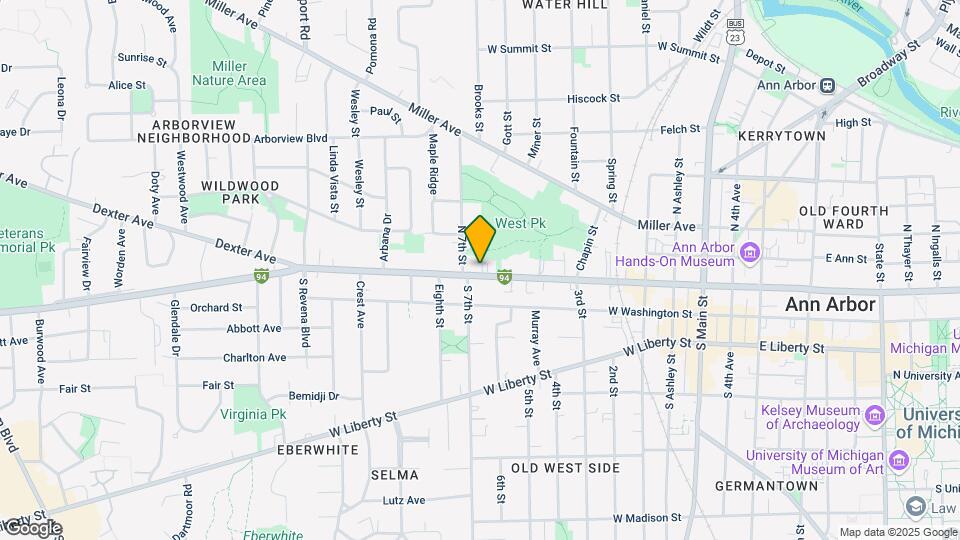 834 W Huron St Map and Location Details