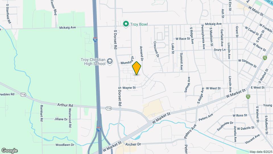 1525 Hawk Cir Map and Location Details