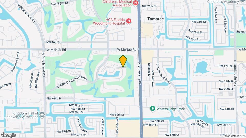 7820 S Colony Cir Map and Location Details