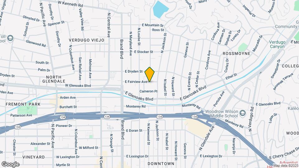 330 E Fairview Ave Map and Location Details