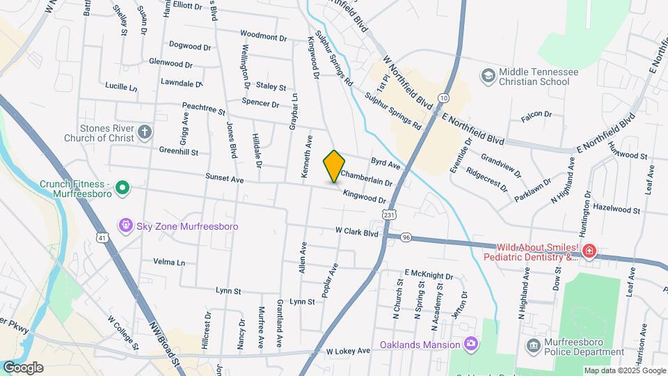 401 Kingwood Dr Mapa y Detalles de la Ubicación