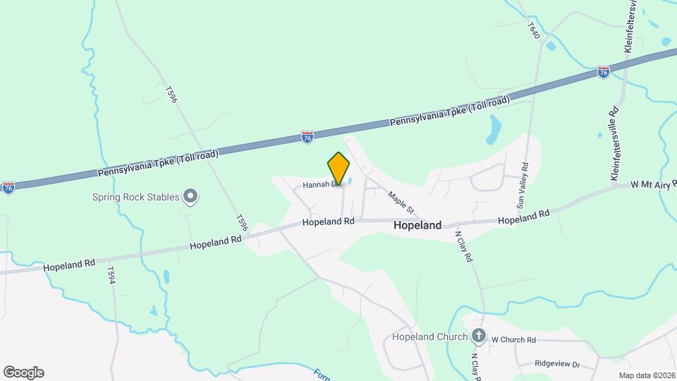 909 Hannah Dr Mapa y Detalles de la Ubicación