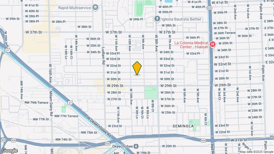951 W 30th St Map and Location Details