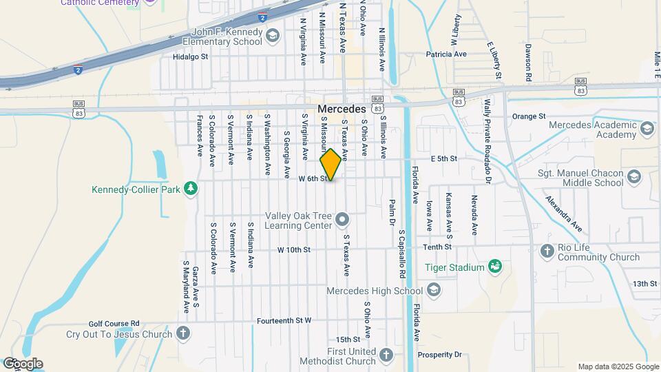 625 S Missouri Ave Map and Location Details