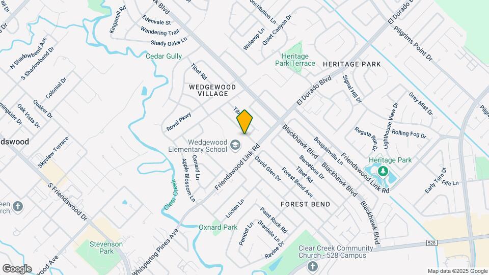 16430 Forest Bend Ave Map and Location Details
