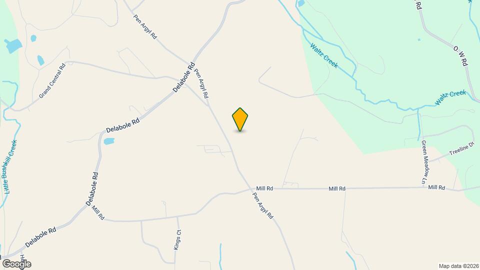 1748 Pen Argyl Rd Map and Location Details