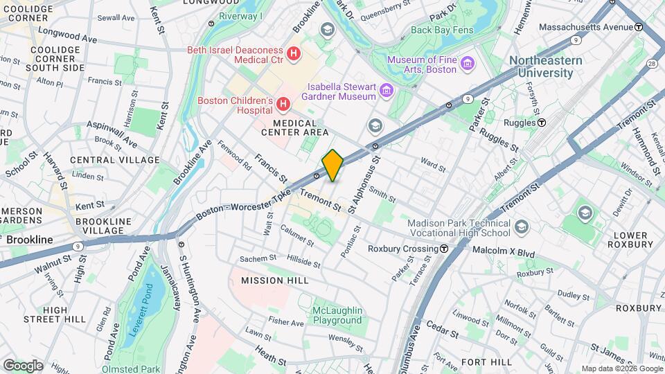 14 Worthington St, Unit A2 Map and Location Details