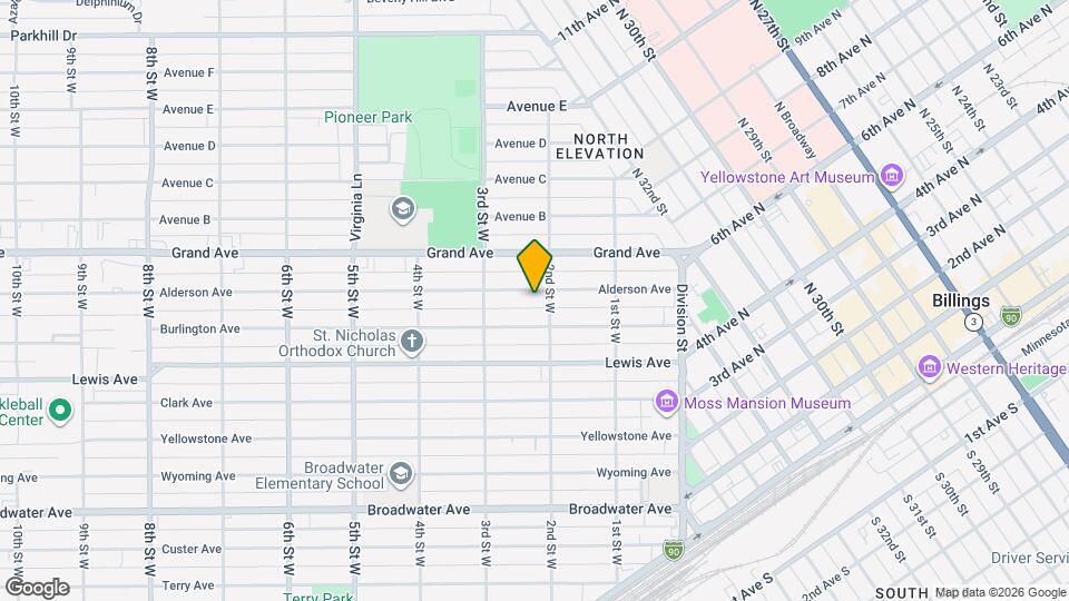 212 Alderson Ave Map and Location Details