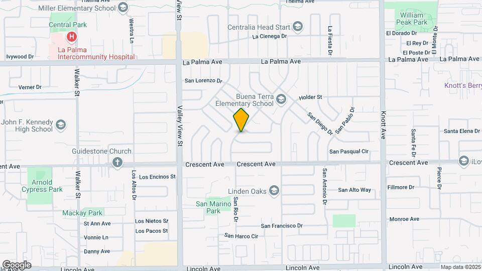 8362 San Marino Dr Map and Location Details
