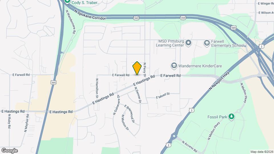 1306-1308 E Farwell Rd Map and Location Details