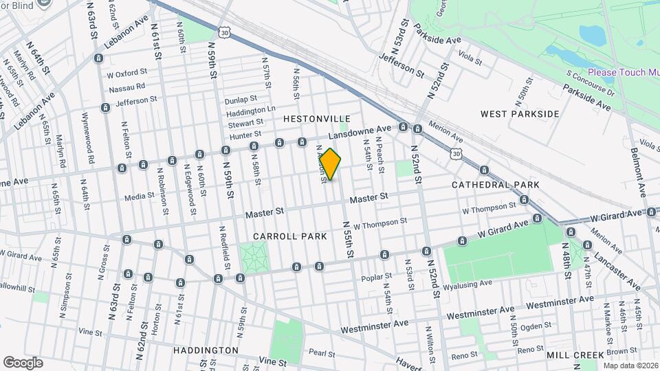 1432 N Vodges St Mapa y Detalles de la Ubicación