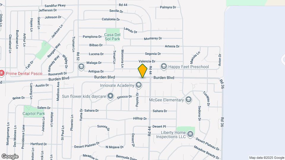 4411 Sinai Dr Map and Location Details