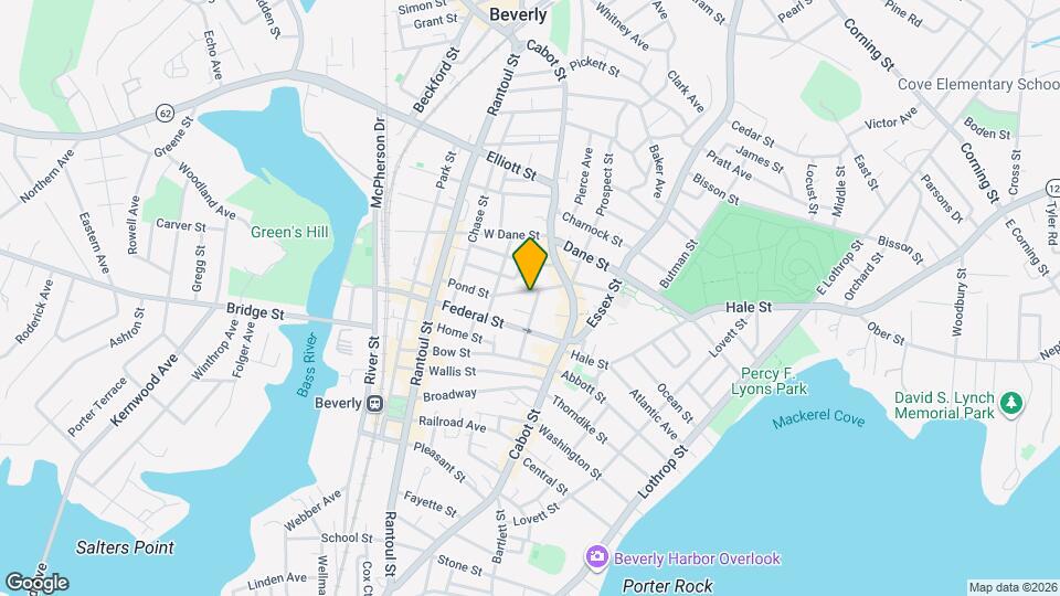 14 Pond St, Unit #2r Map and Location Details