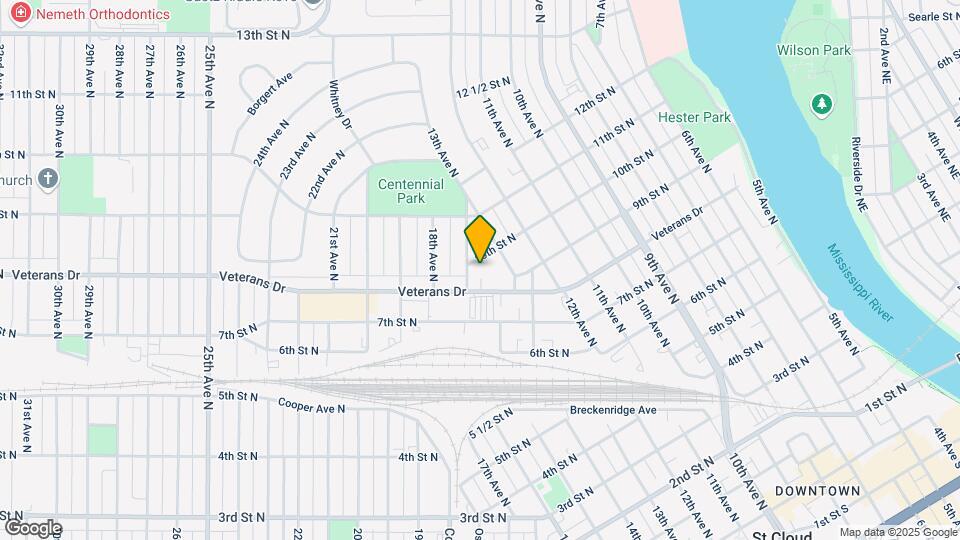 1316 10th St N Map and Location Details