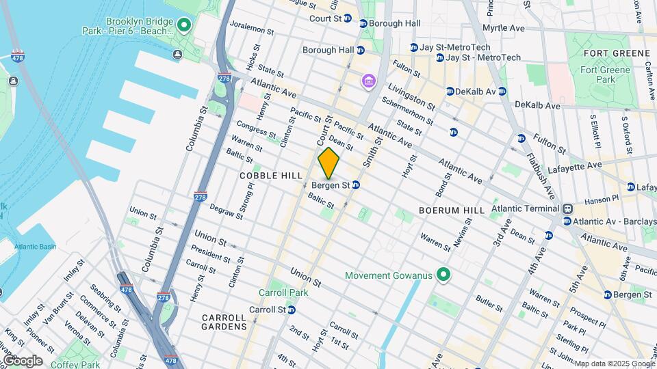 277 Warren St Map and Location Details