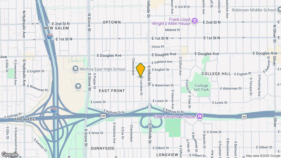 235 S Lorraine St Map and Location Details