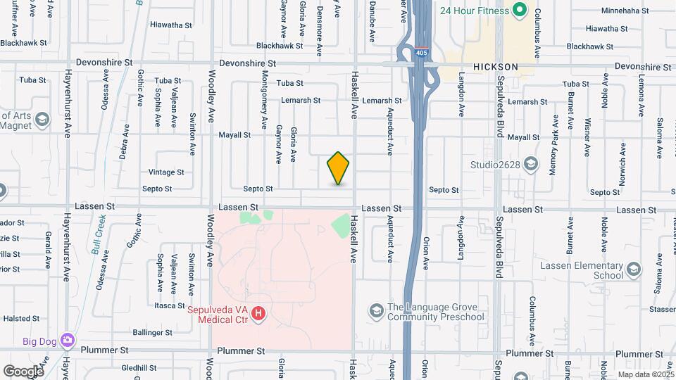 15824 Septo St Map and Location Details