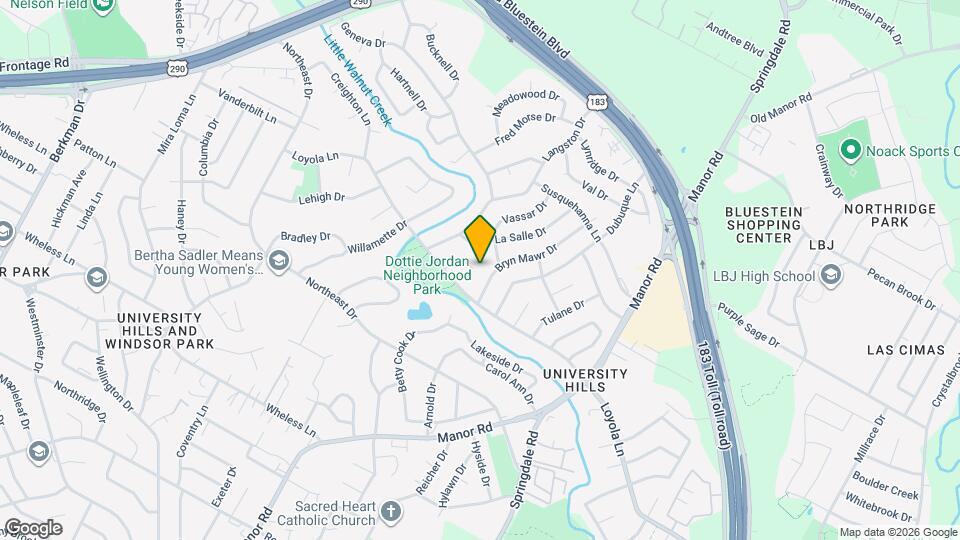 6717 Tulsa Cove Mapa y Detalles de la Ubicación