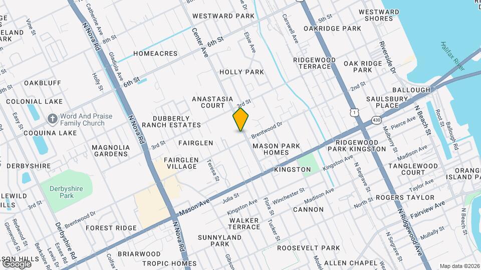 214 Center St Map and Location Details