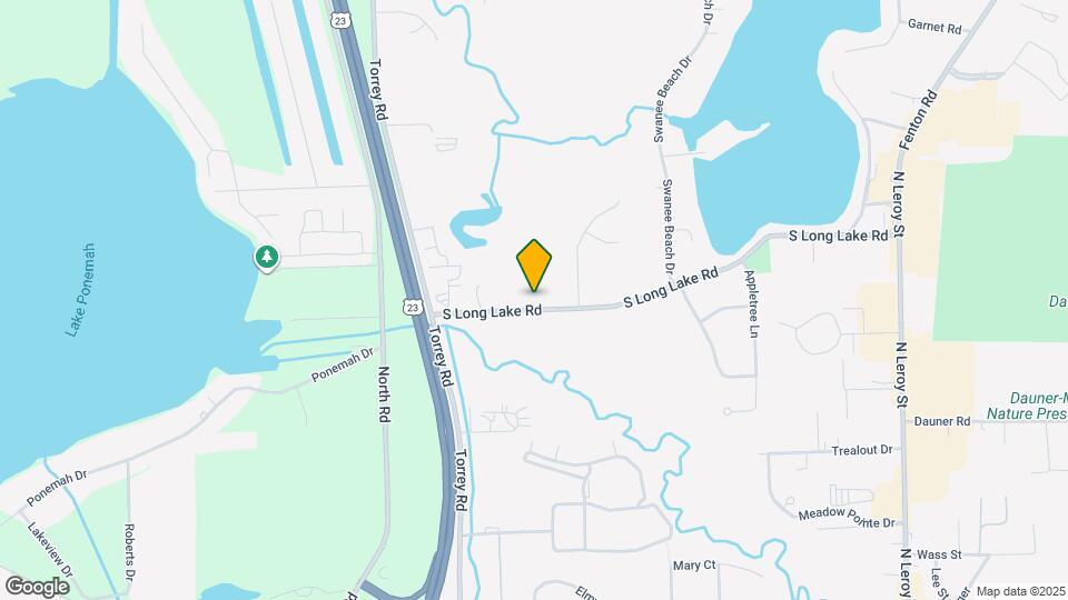 2396 S Long Lake Rd Map and Location Details