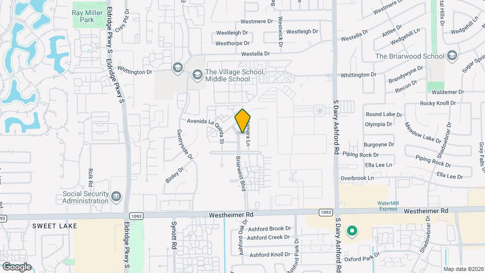2223 Briarwest Blvd Map and Location Details