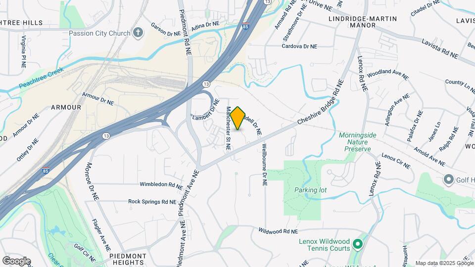 2035 Manchester St NE Map and Location Details