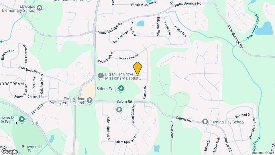 5394 Radford Ln Map and Location Details