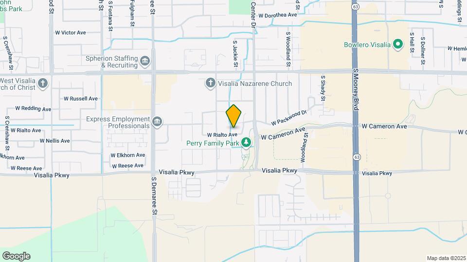 3030 W Rialto Ave Map and Location Details