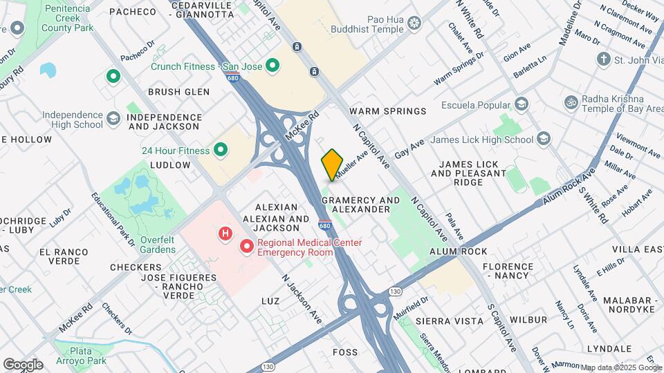 2532 Mueller Ave Mapa y Detalles de la Ubicación