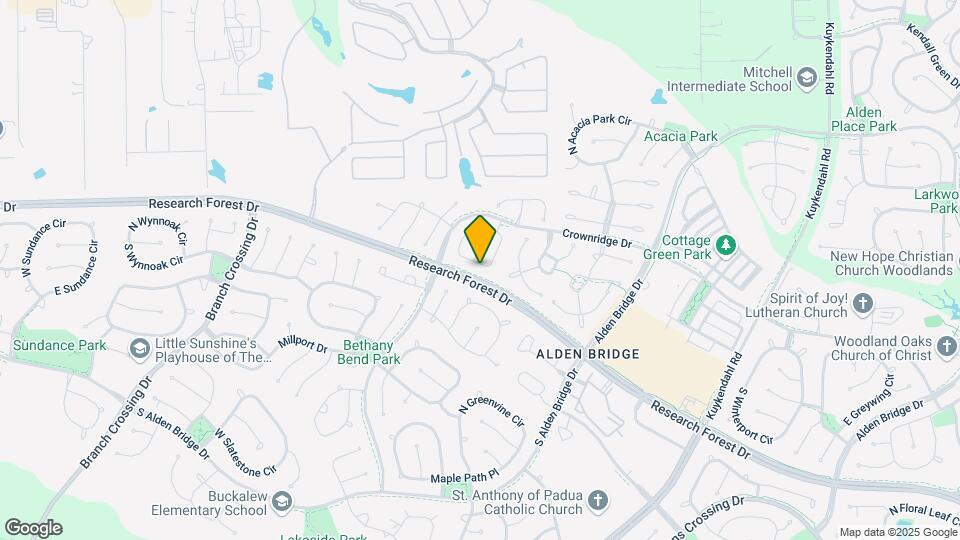 154 S Walden Elms Cir Map and Location Details