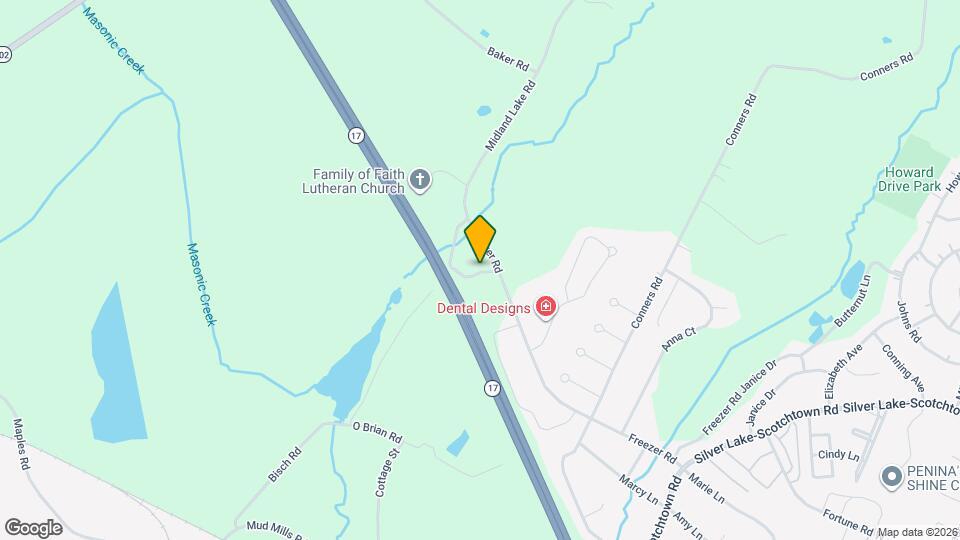 202 Midland Lake Rd Map and Location Details