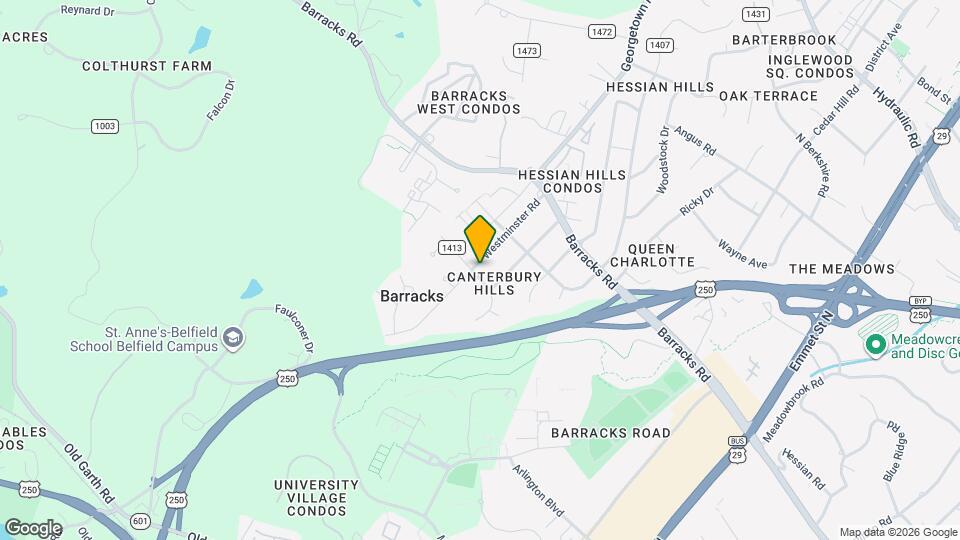 210 Westminster Rd Map and Location Details