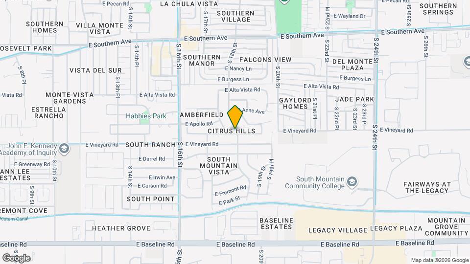6620 S 18th St Map and Location Details