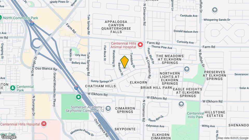 8112 Squaw Springs Ln Map and Location Details