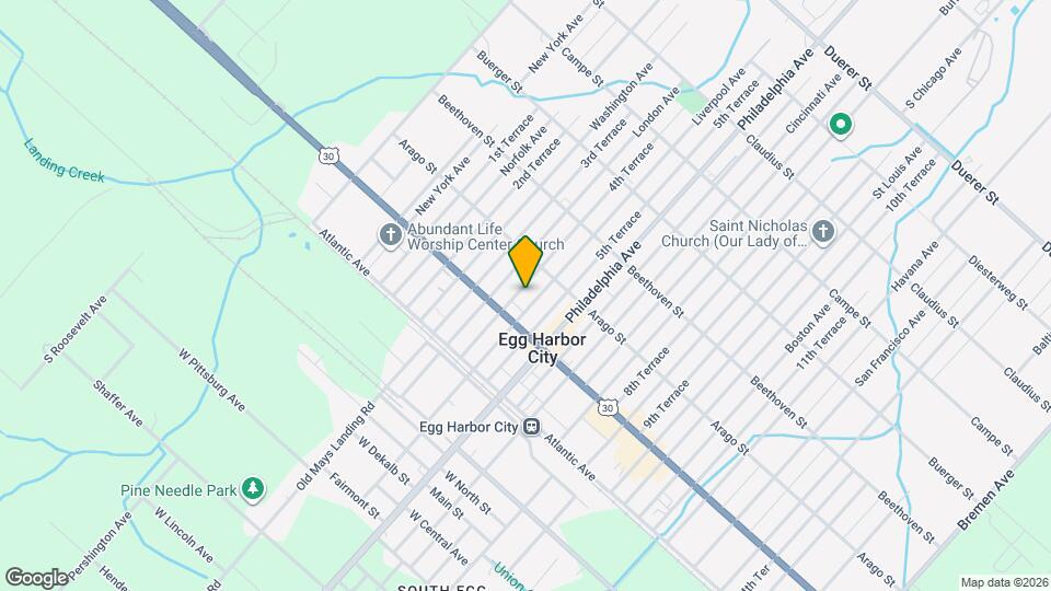 127 Liverpool Ave Map and Location Details