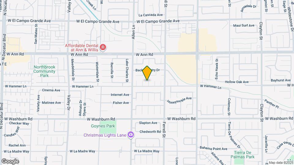 5413 Lemhi Ct Map and Location Details