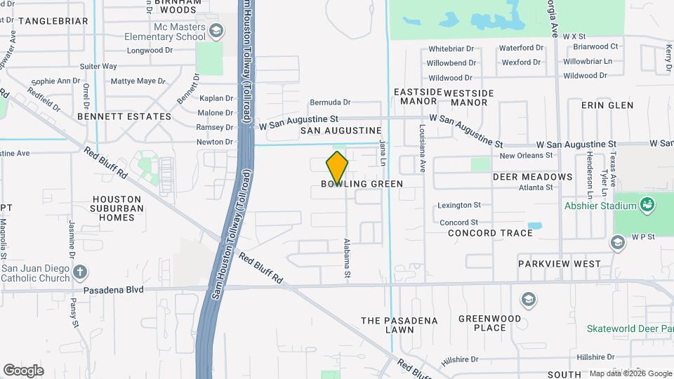 4122 Donerail Dr Map and Location Details