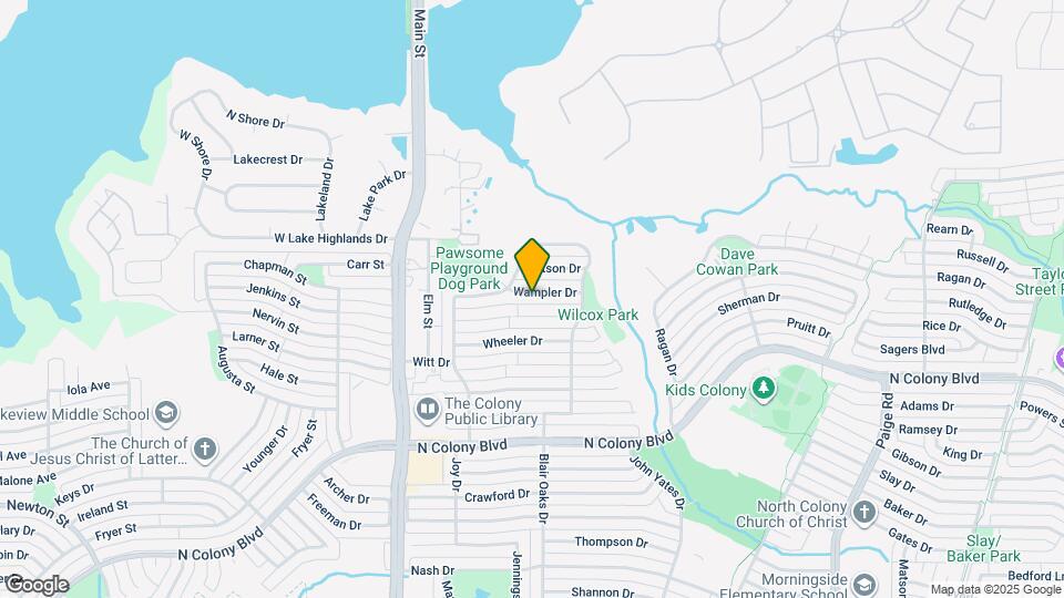 4917 Wampler Dr Map and Location Details