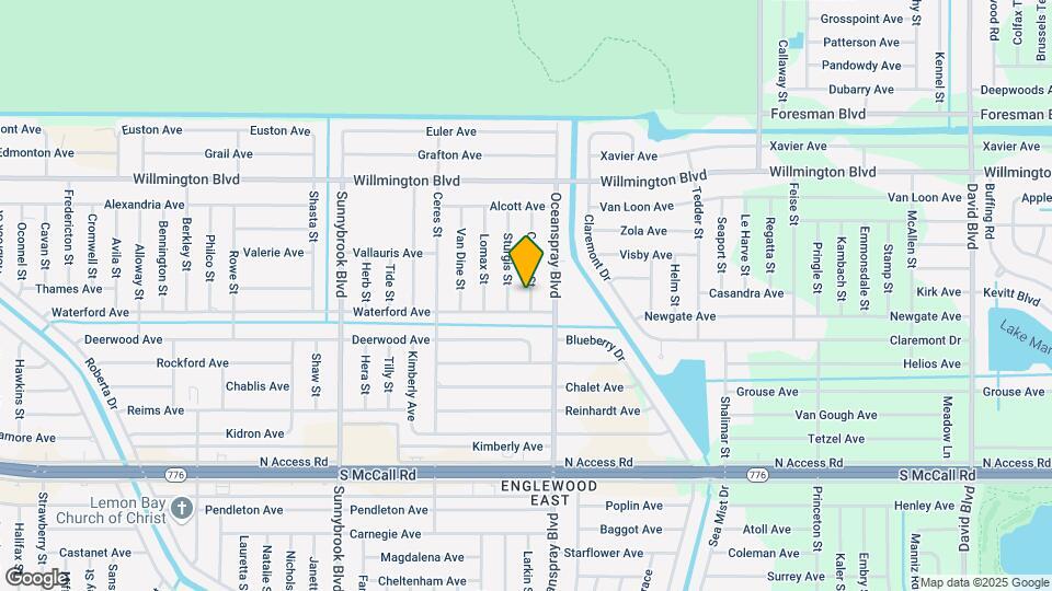 6231 Catalan St Mapa y Detalles de la Ubicación