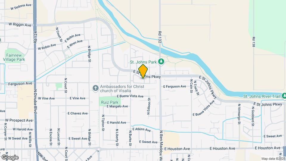2219 N Oakhurst St Map and Location Details