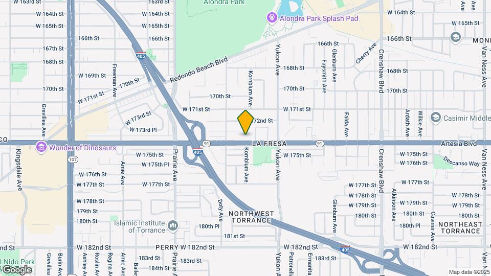 3719 Artesia Blvd Mapa y Detalles de la Ubicación