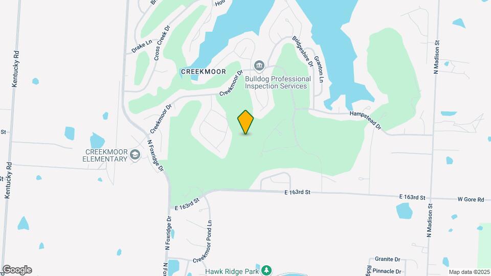 1110 Hillswick Ln Map and Location Details