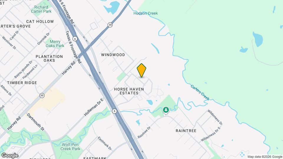 2501 Horse Shoe Dr Mapa y Detalles de la Ubicación